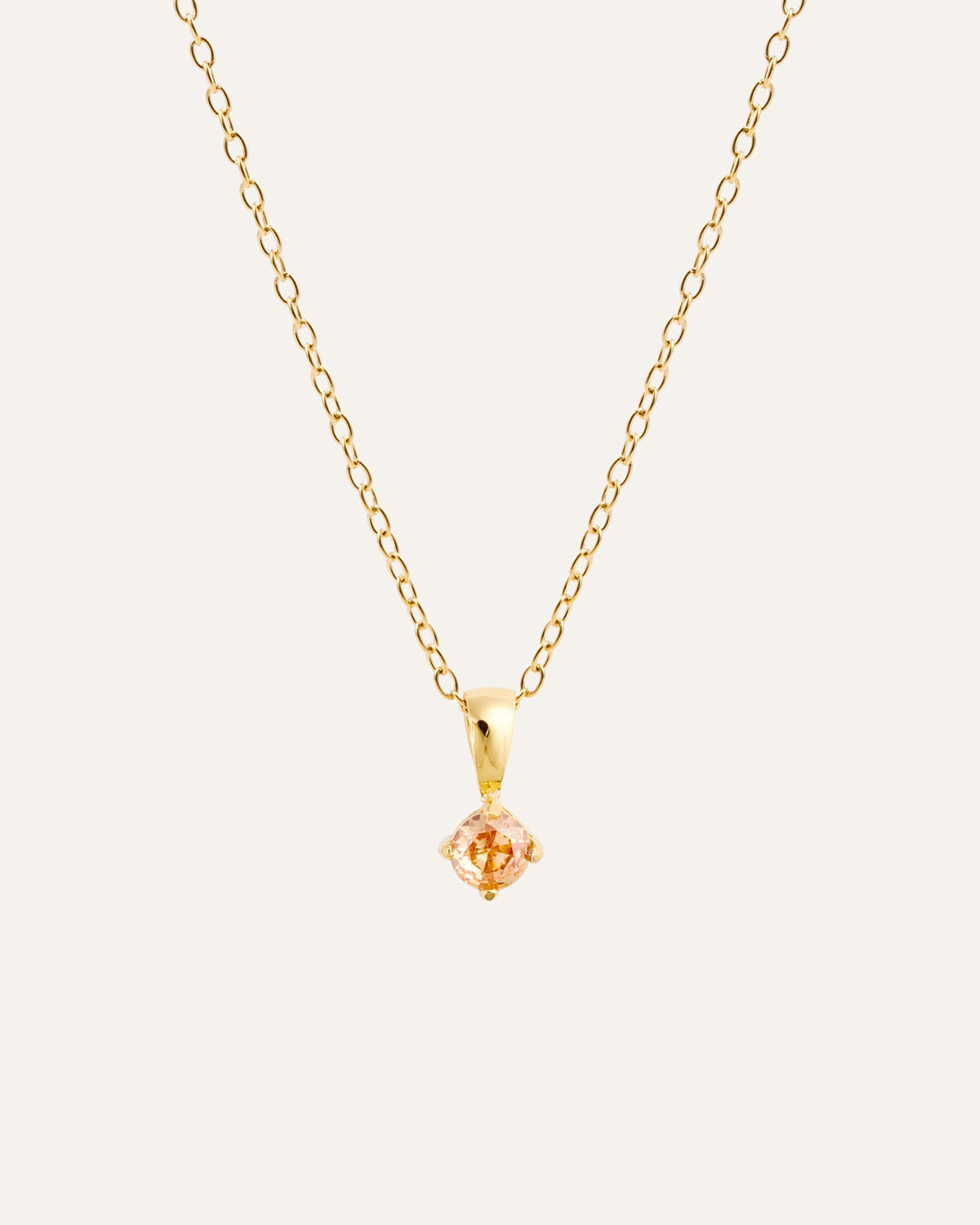 Jolie Champagne Necklace