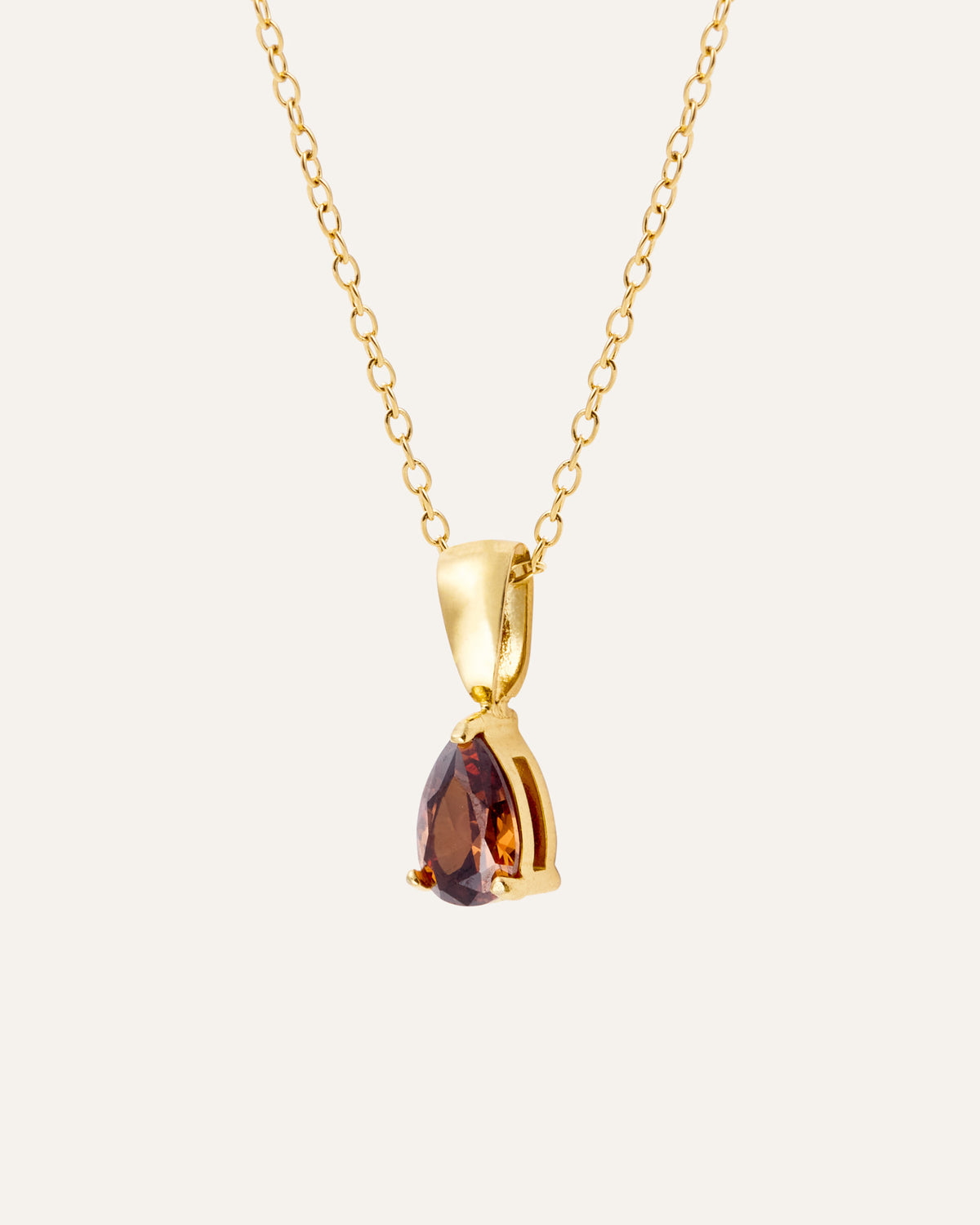 Belle Coffee Necklace