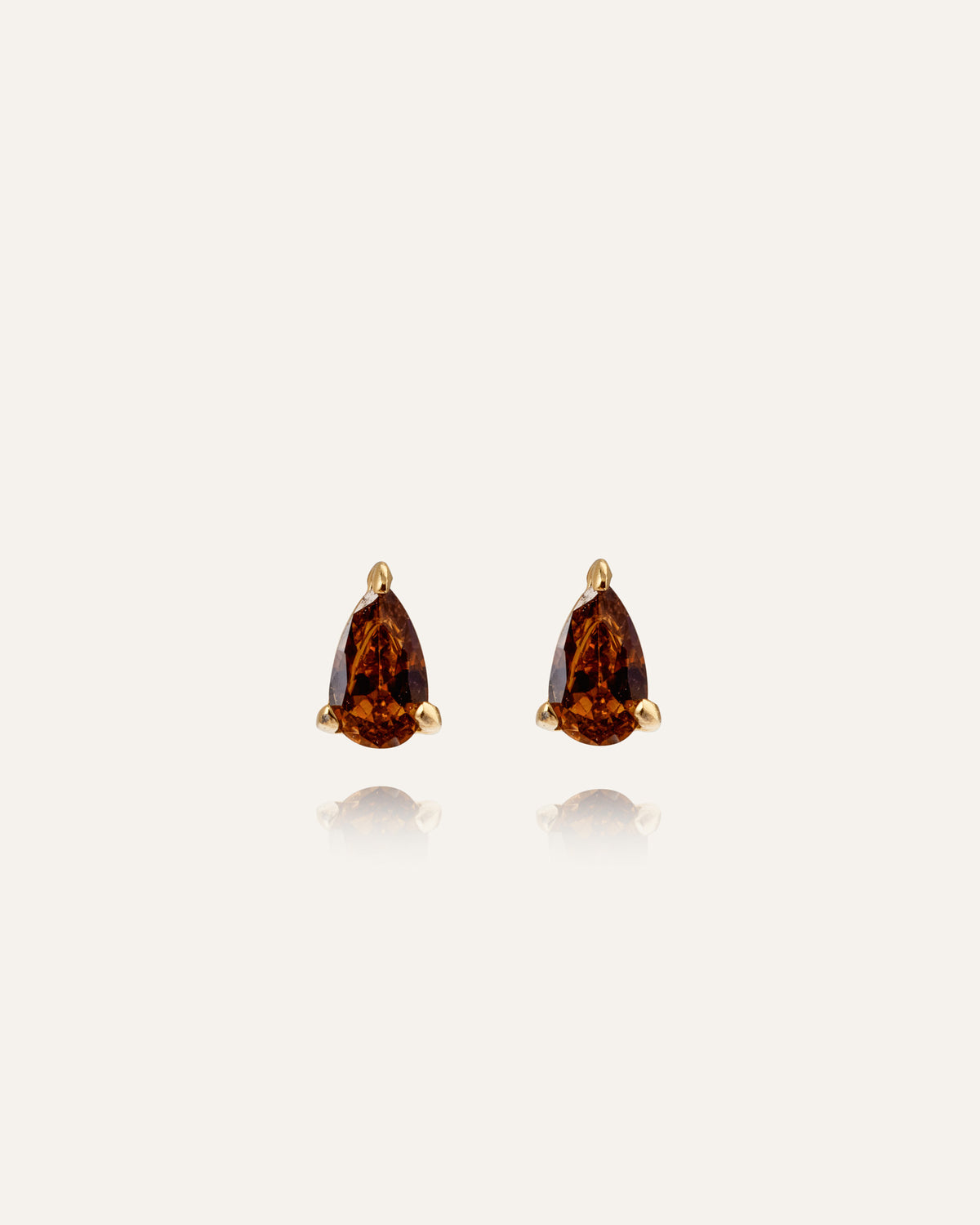 Belle Coffee Small Studs