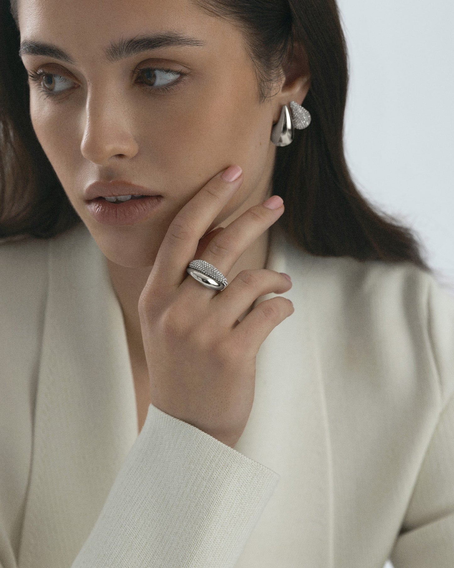 Pavé daring ring