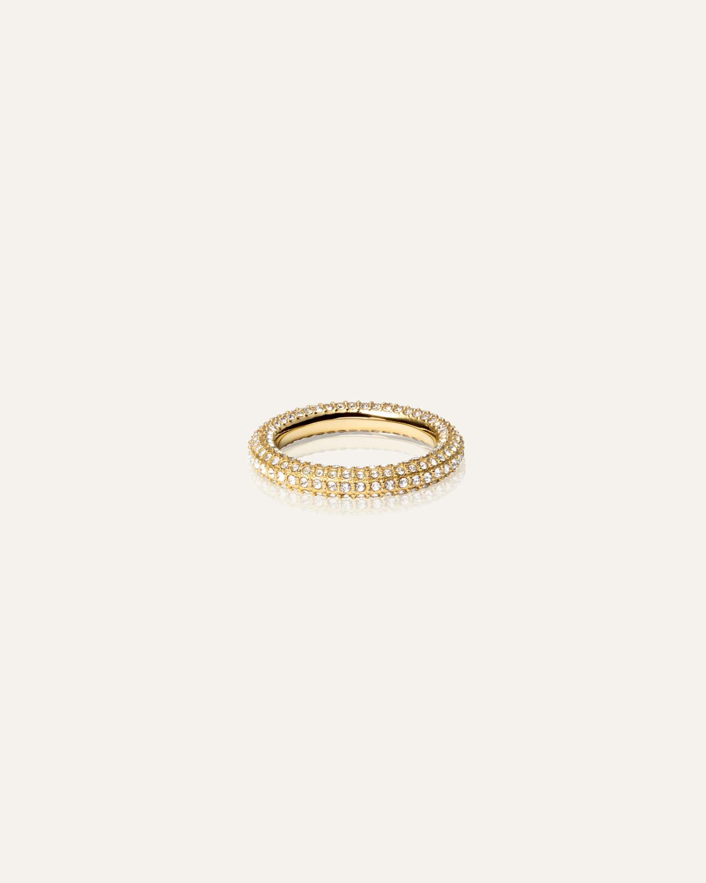 Pavé eternal ring