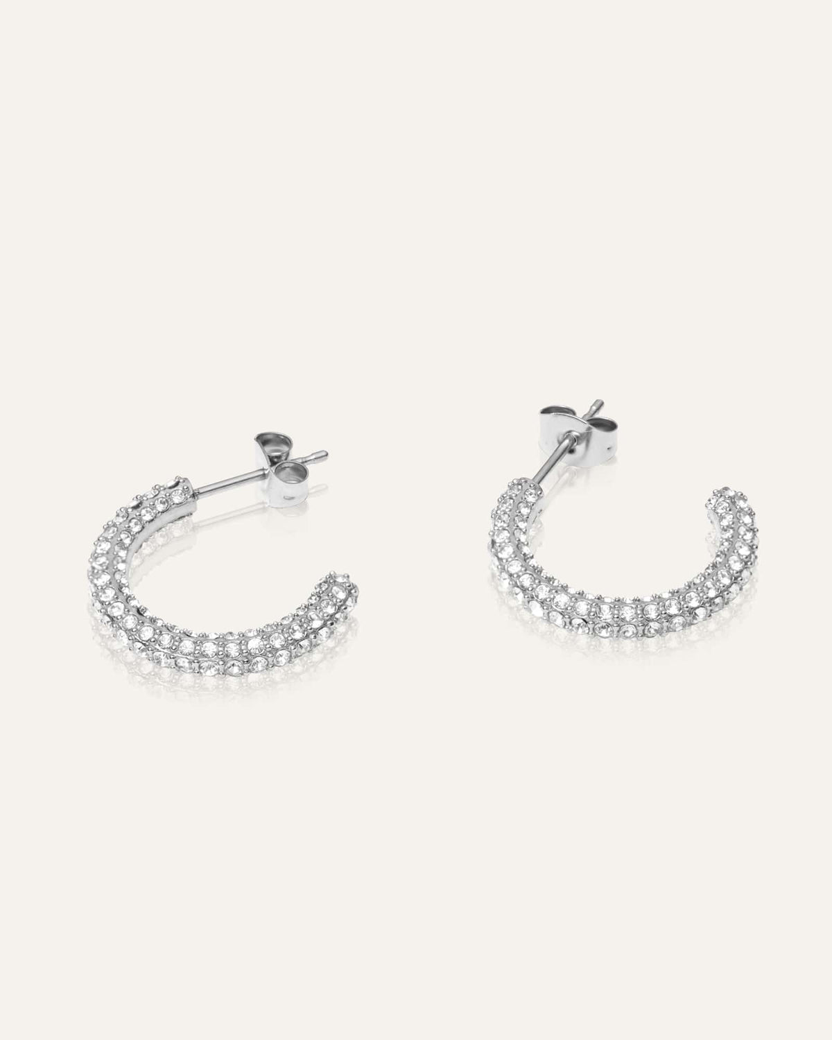 Pavé eternal large earrings