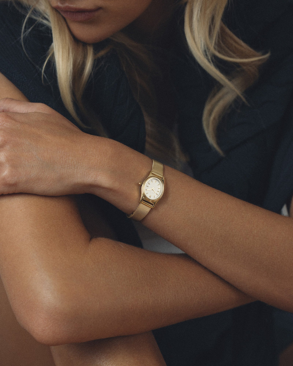 Retro Mesh Watch