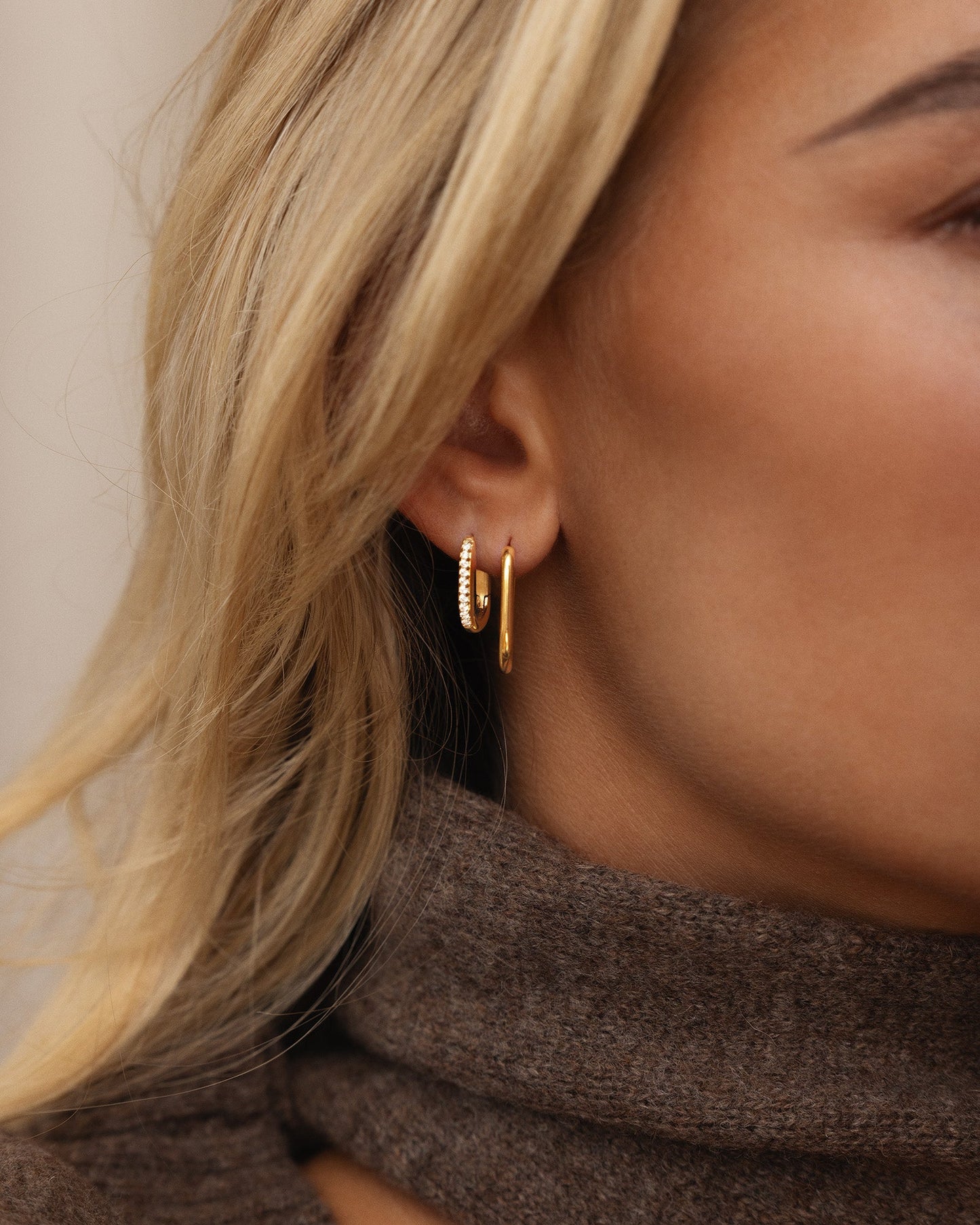 Slim Small U-Hoops
