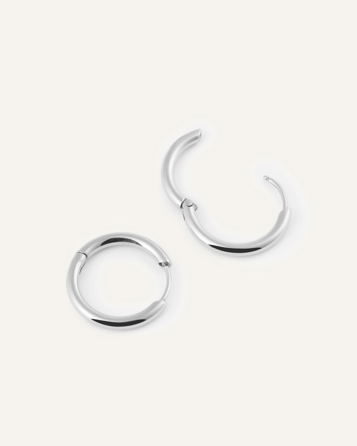 Slim Medium Hoops