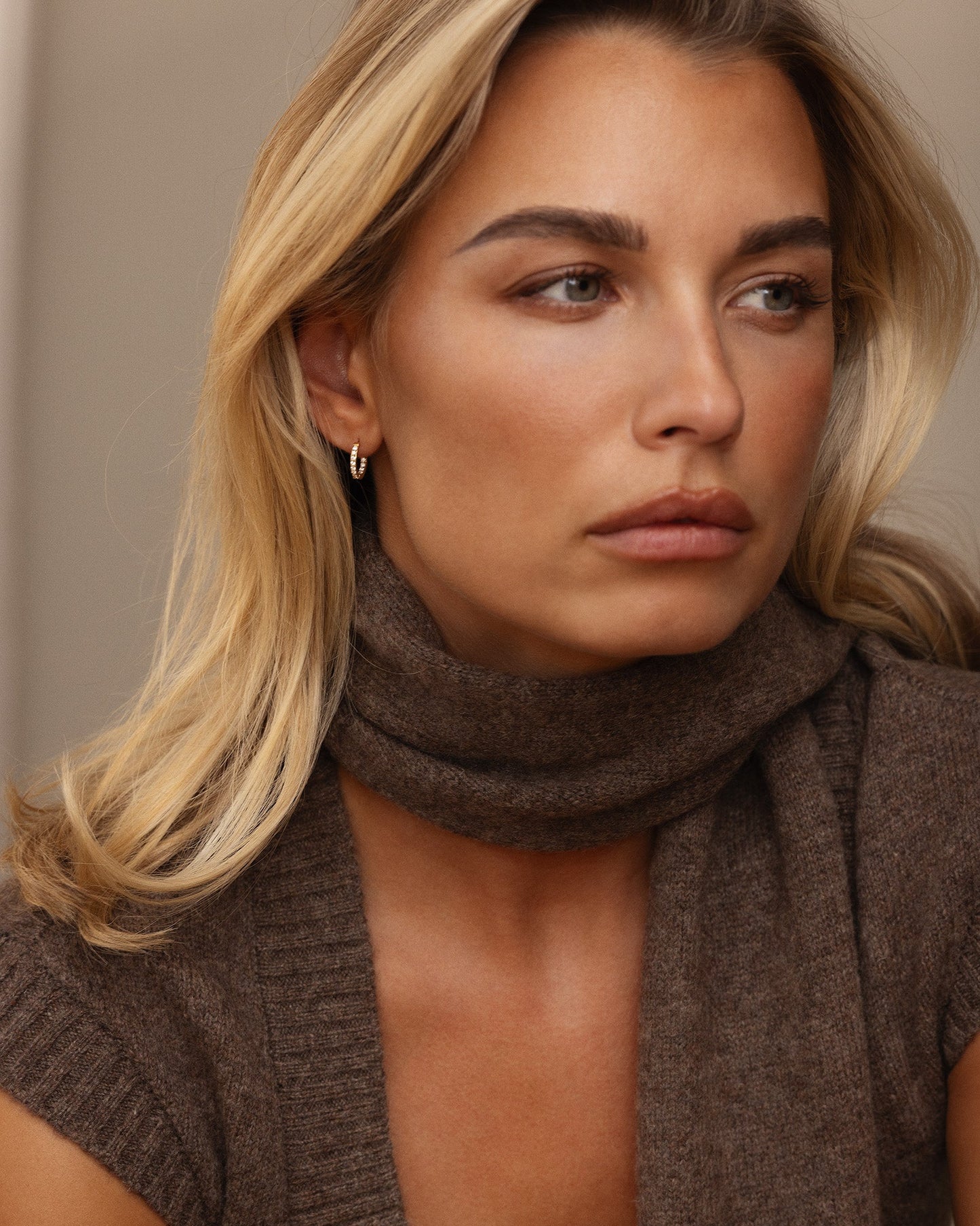 Sparkle Small Hoops