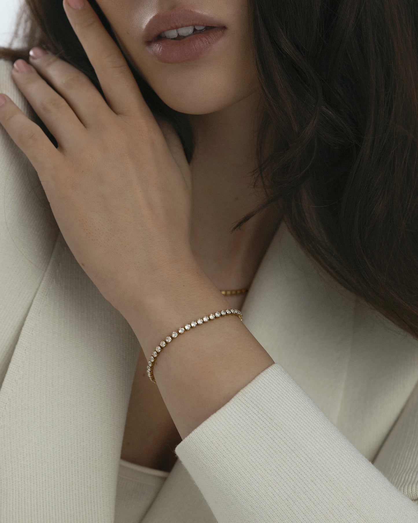 Shiny Tennis Bracelet