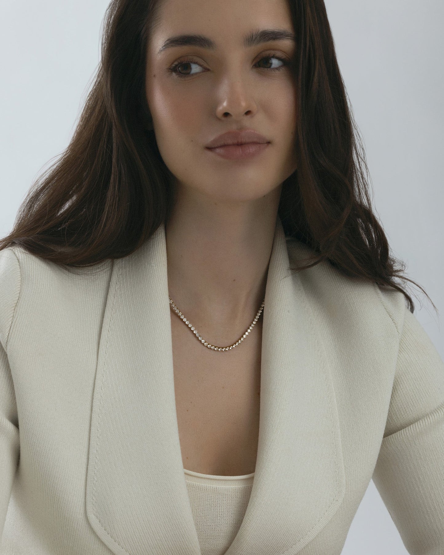 Tennis necklace