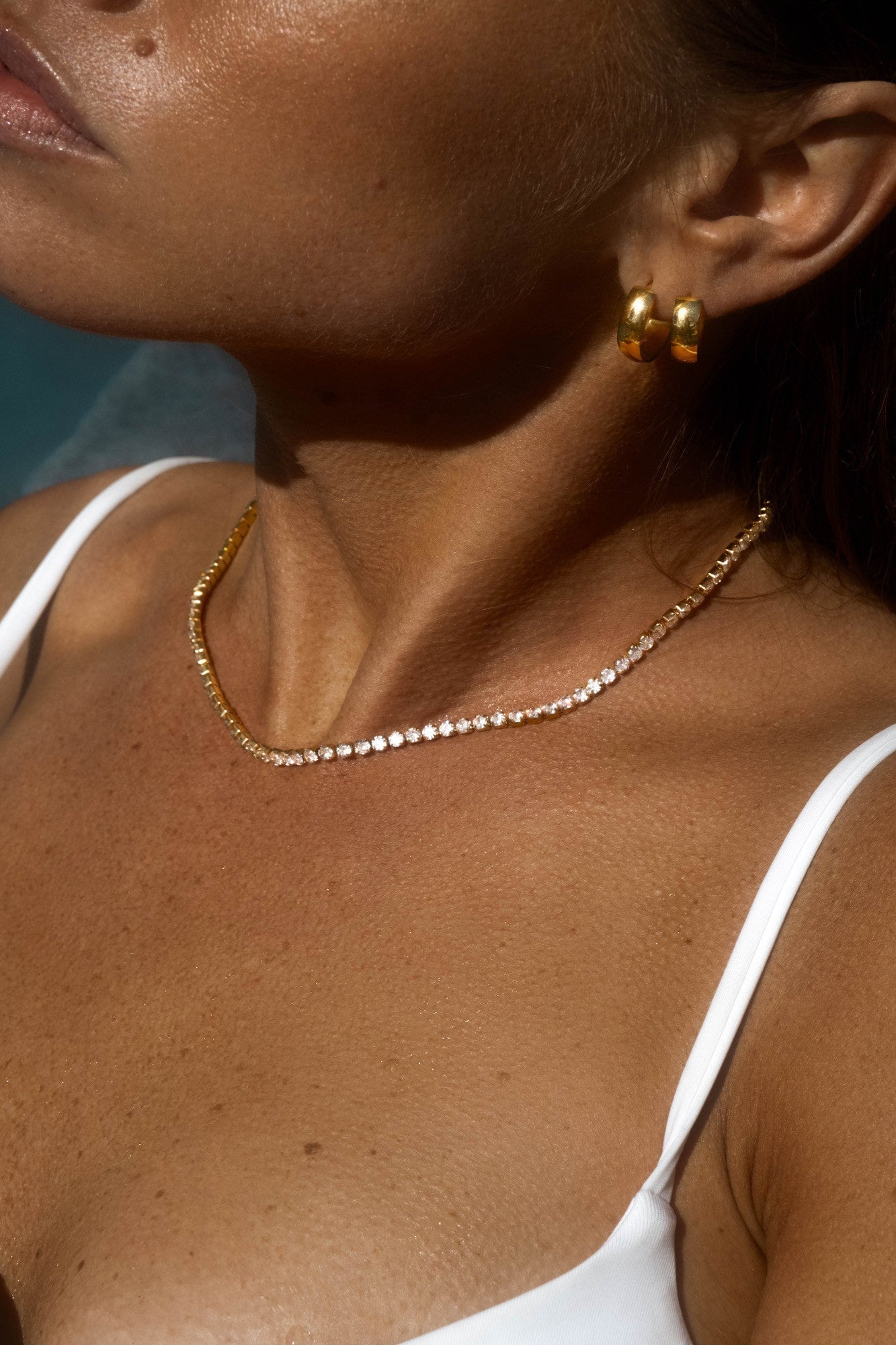 Shiny Tennis Necklace