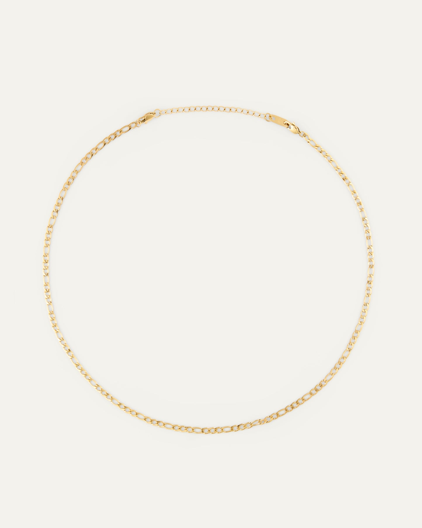 Thin figaro necklace