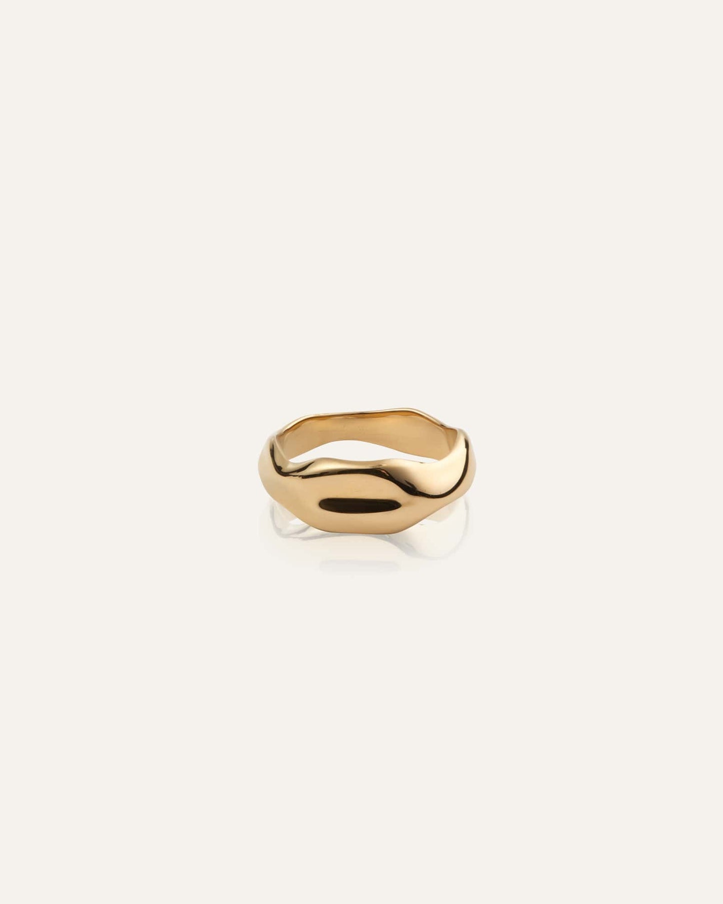 WAVY BOLDED RING