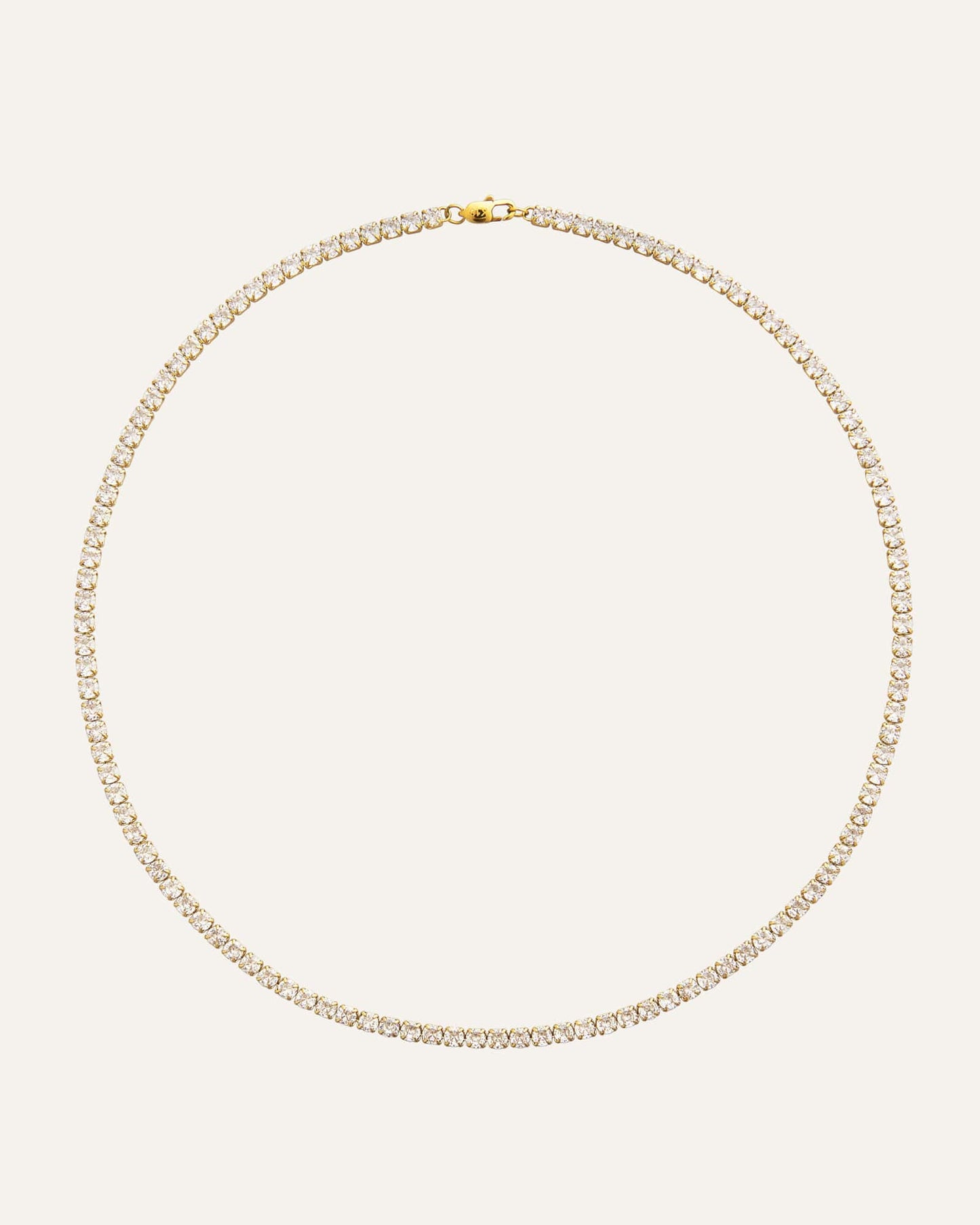 Tennis necklace