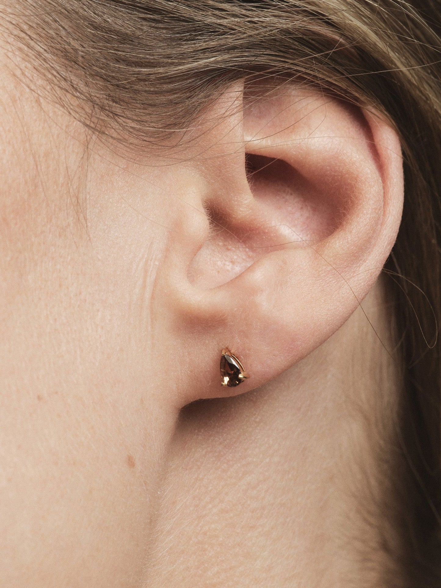 Belle Coffee Small Studs