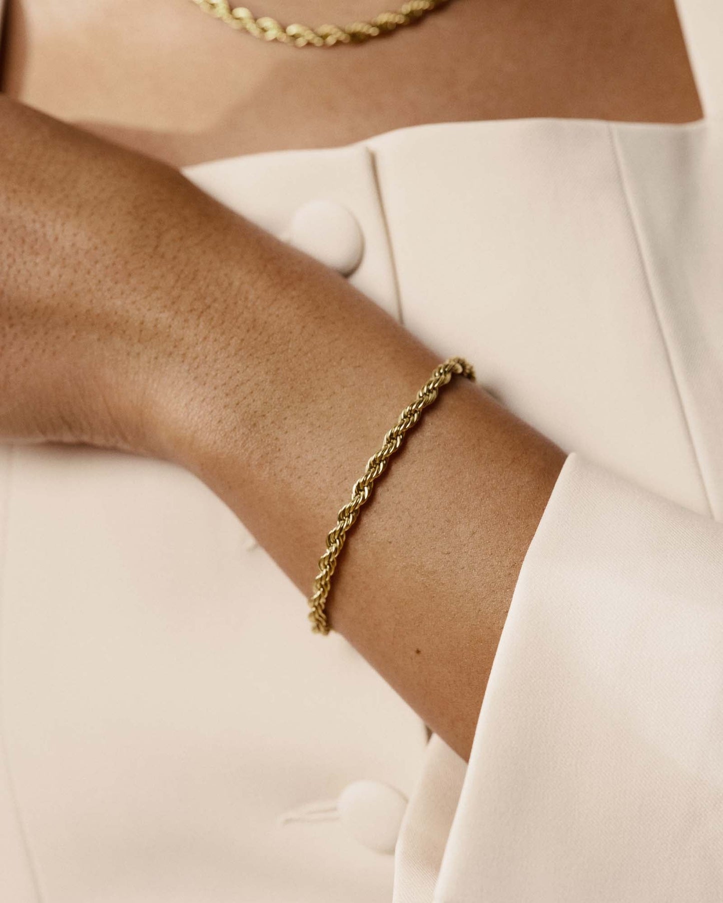 Bold Rope Chain Bracelet