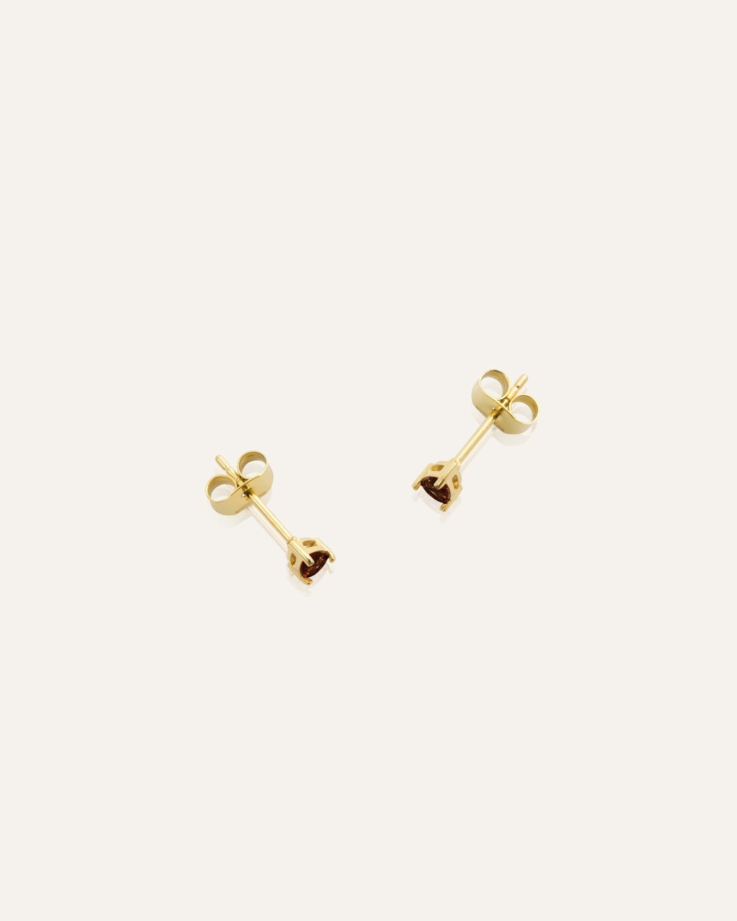 Belle Pear Studs Coffee - GIFT