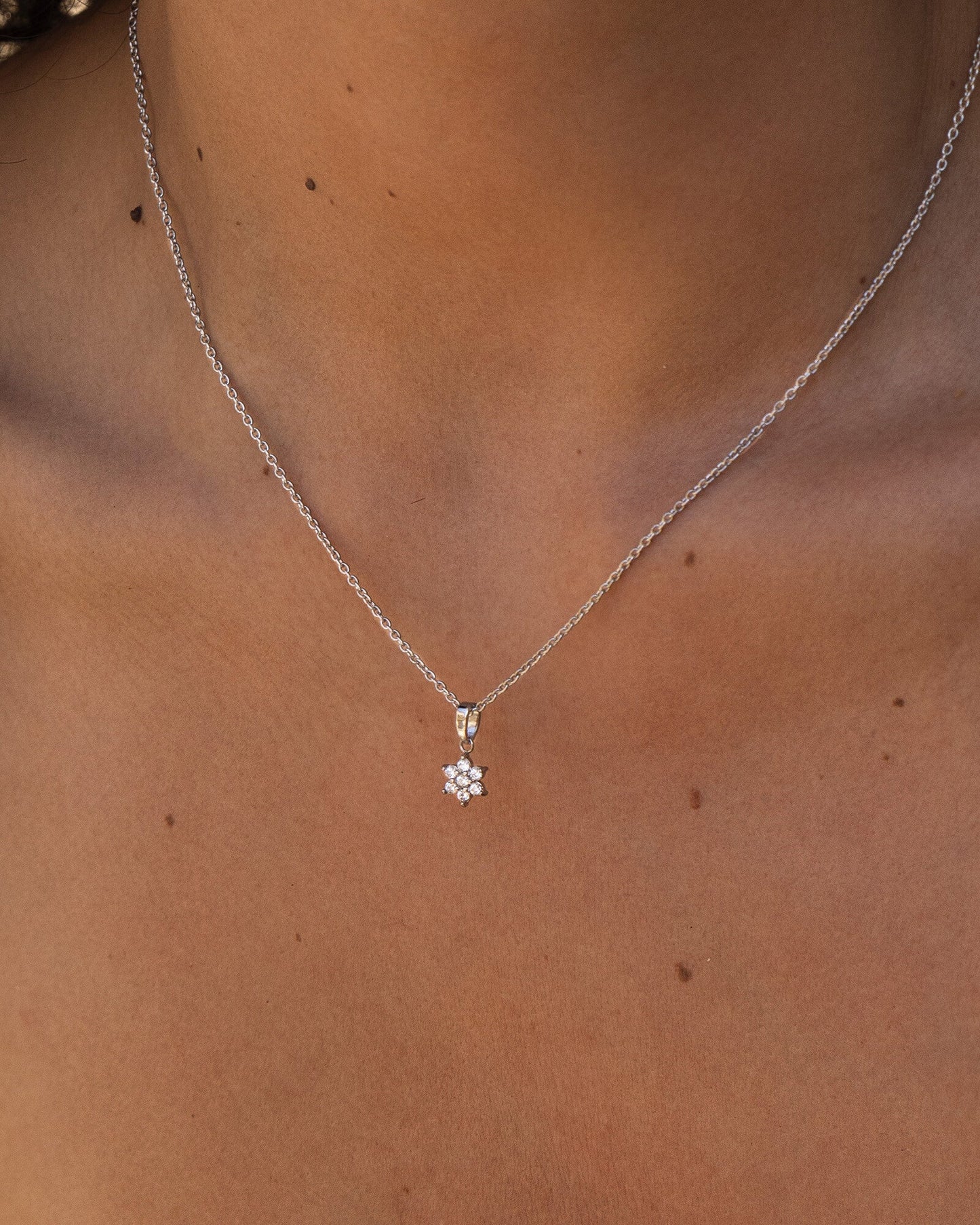 Flora Steel Necklace