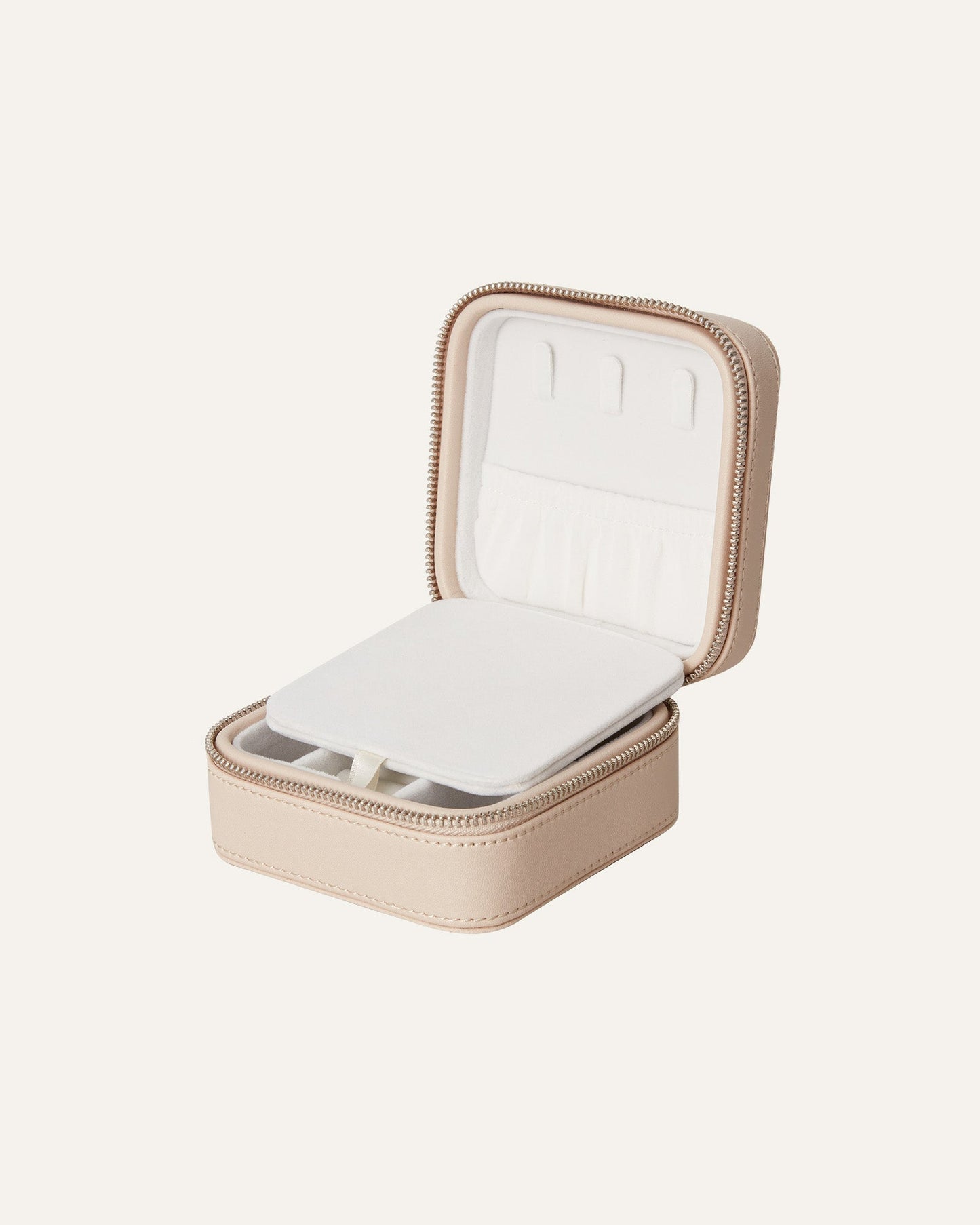 Free Jewelry Case Small Beige