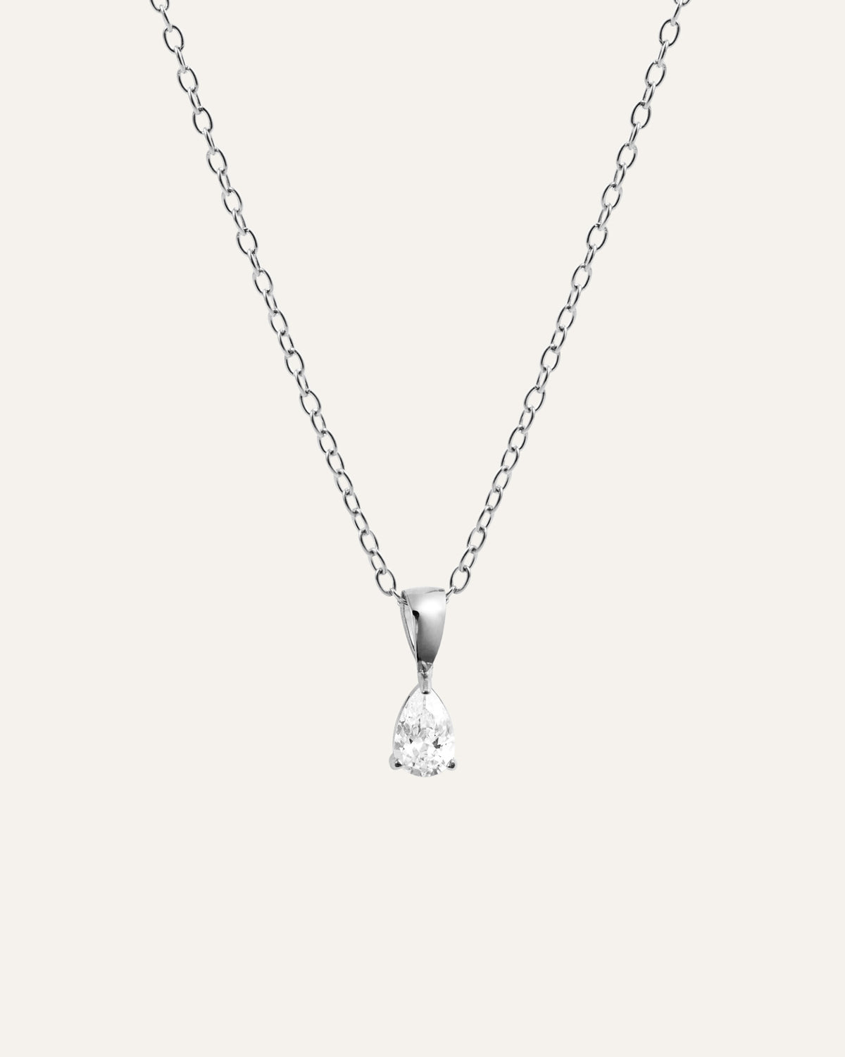 Belle White Necklace