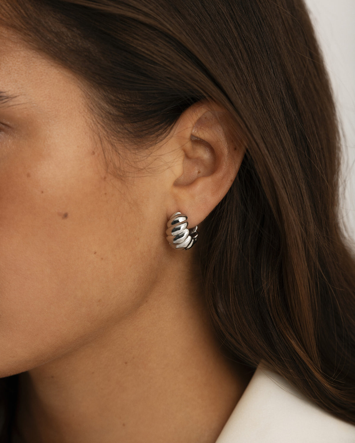 Seléne Medium Hoops