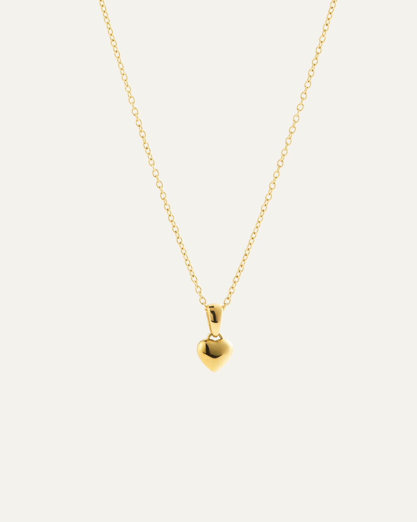 Sweetheart Gold Medium Necklace
