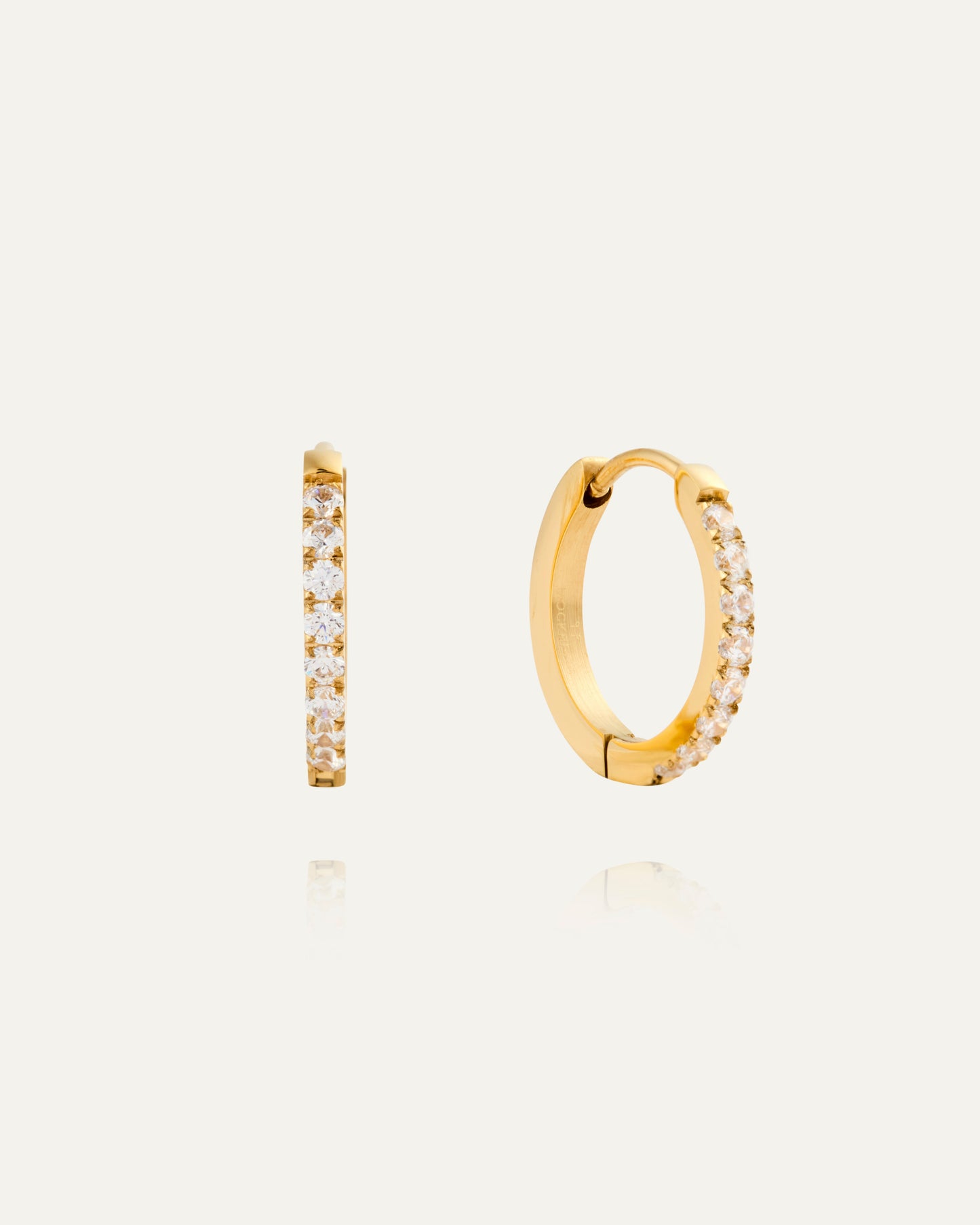 Shiny Hoops Medium