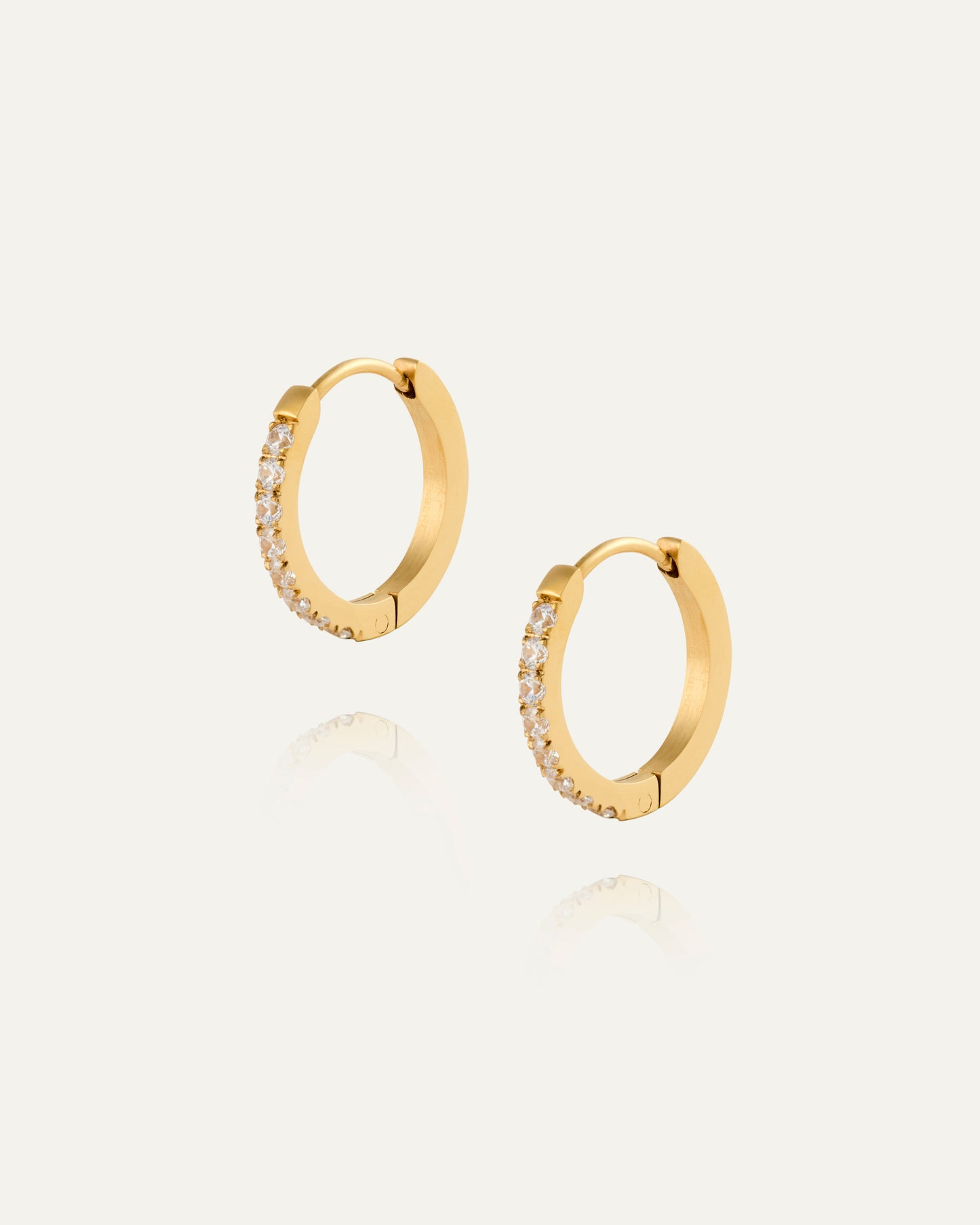 Shiny Hoops Medium