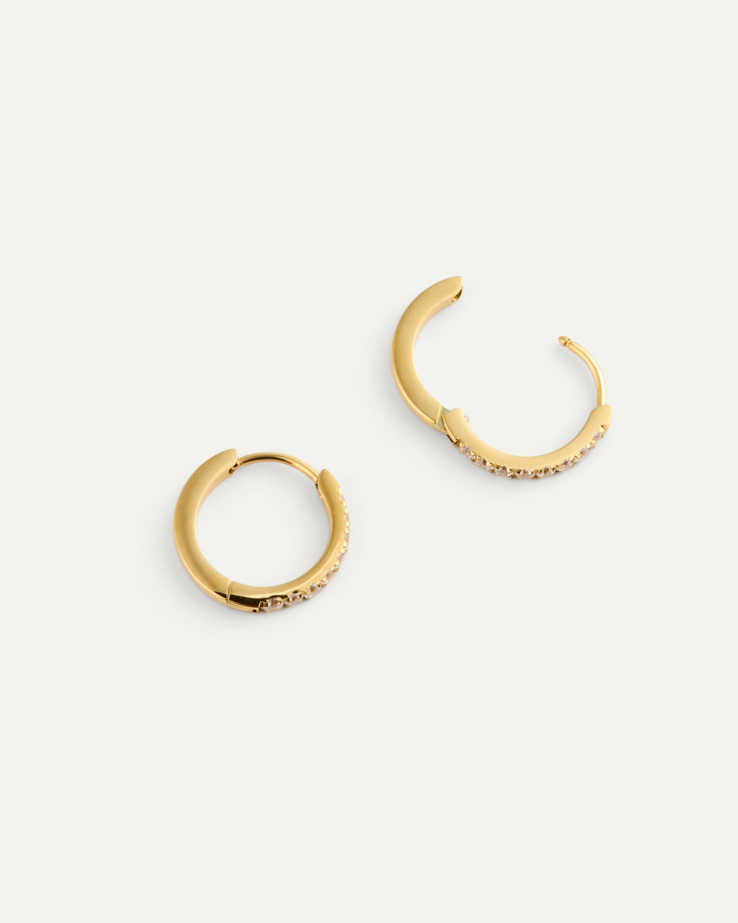 Shiny Hoops Medium