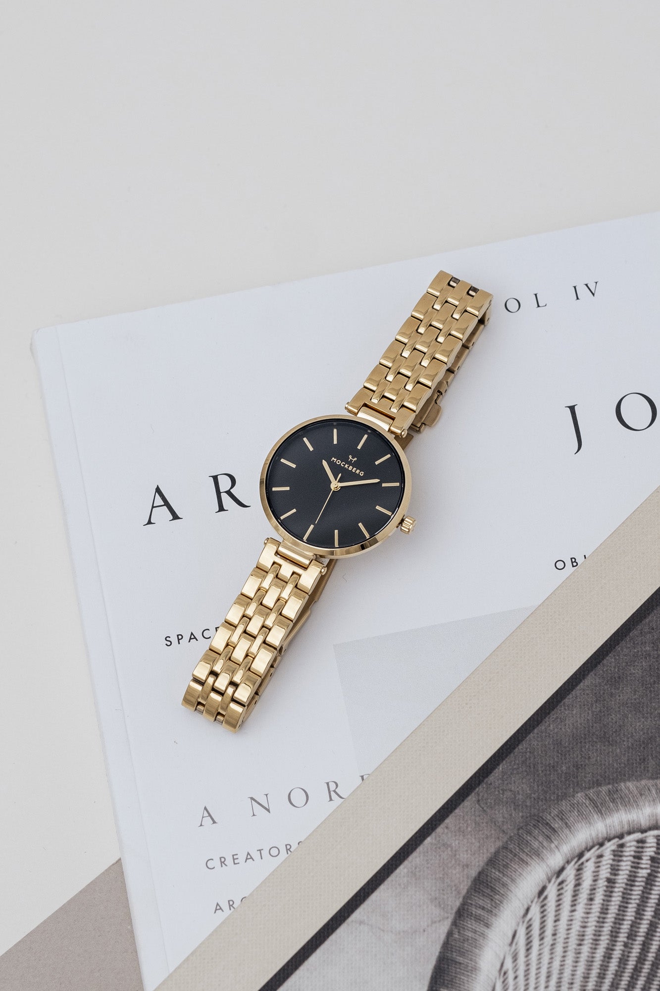 Original Links gold 34 black dial