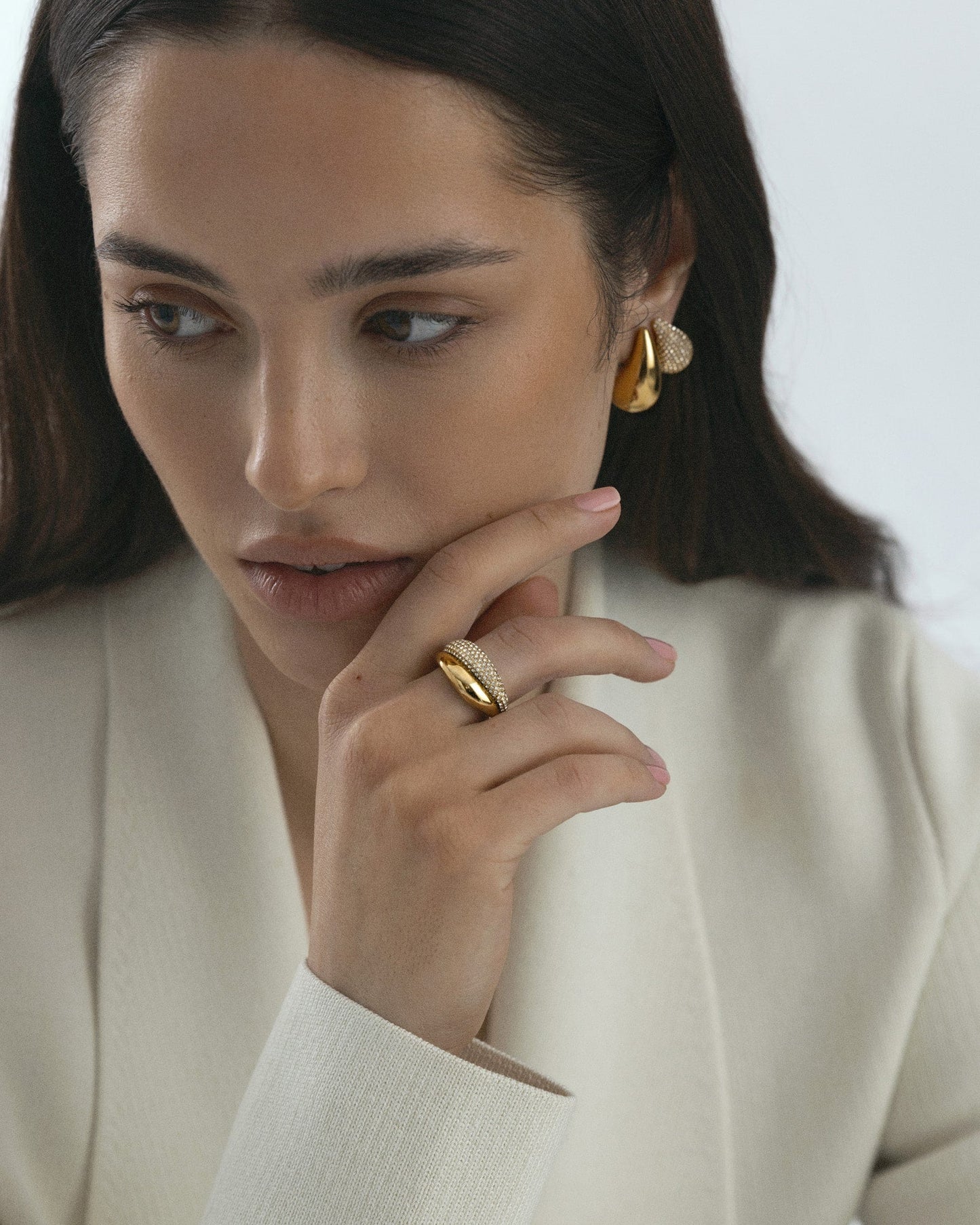 Pavé daring ring