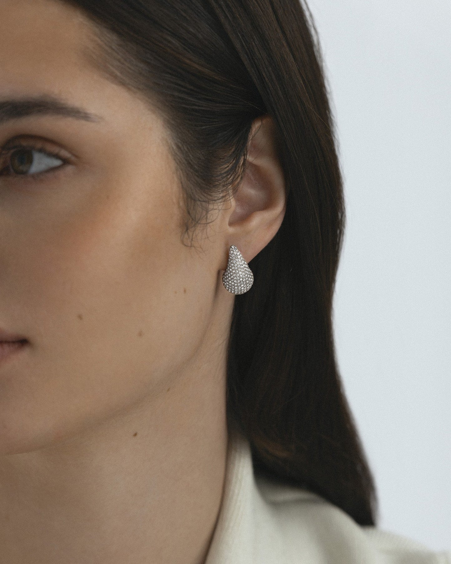 Pavé daring small earring