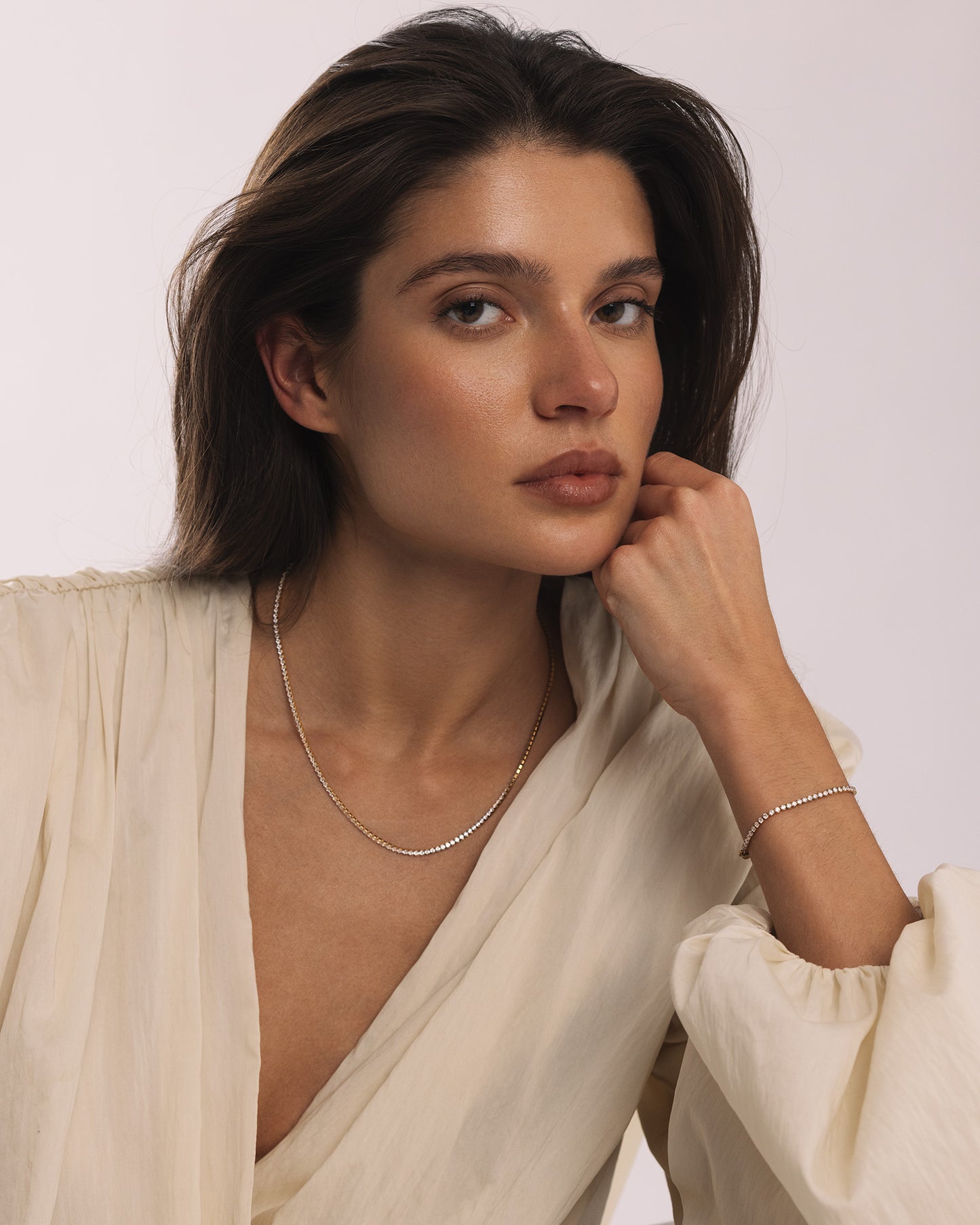 Shiny Tennis Bracelet