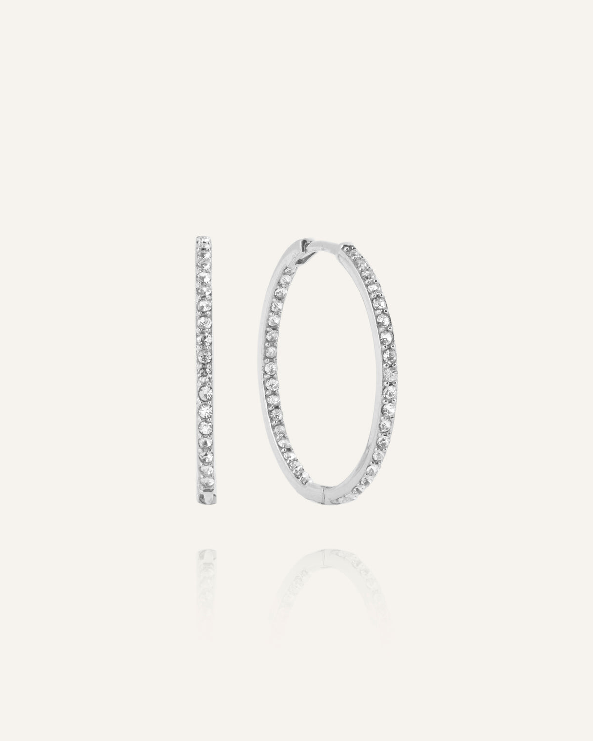 Sparkle Extra Large Hoops
