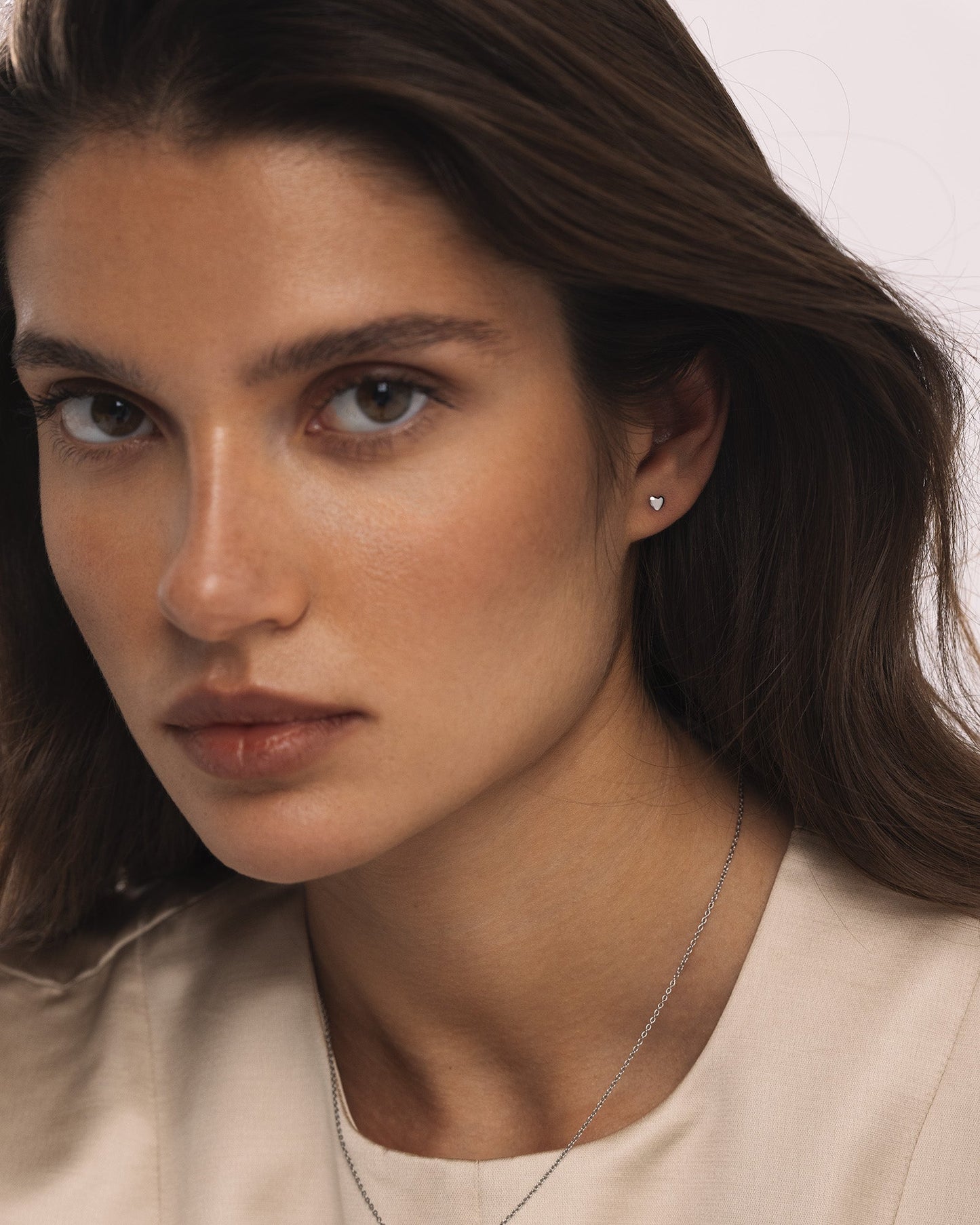 Love Steel Small Studs