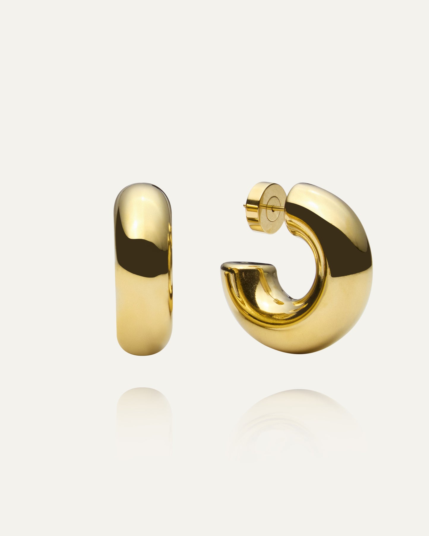 Rude Bold Gold Earrings