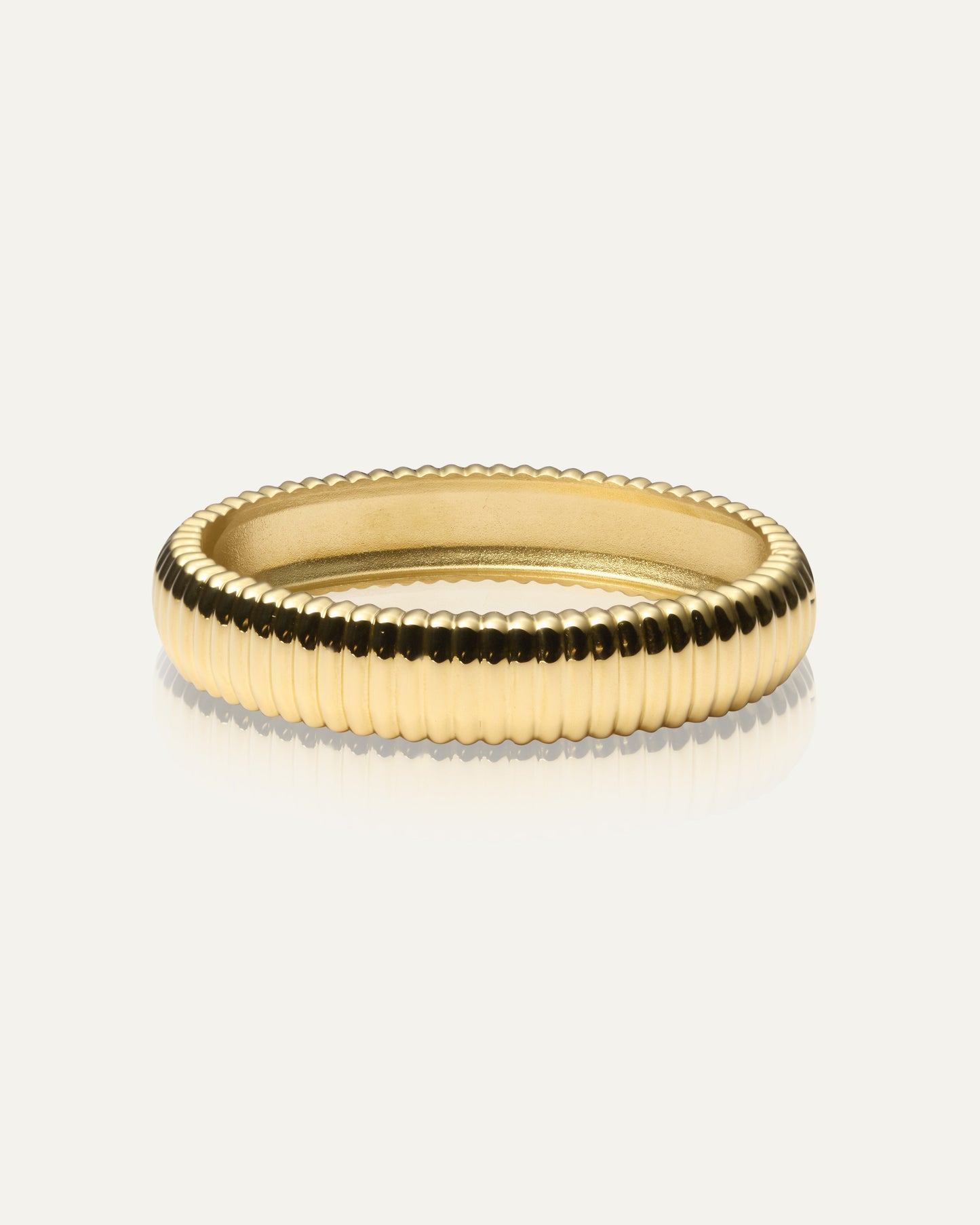 Retro Ribbed Bangle